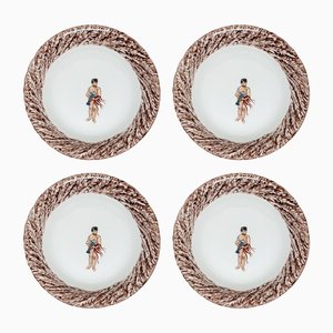 Bols Man de Lithian Ricci, Set de 4