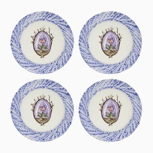 Assiettes à Pain Lothus de Lithian Ricci, Set de 4