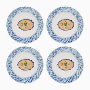 Assiettes à Pain au Poisson de Lithian Ricci, Set de 4