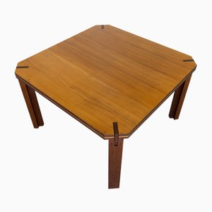 Square Top Wooden Table wiith Double Interchangeable Face