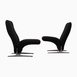 Sillones Concorde F780 de Pierre Paulin para Artifort. Juego de 2