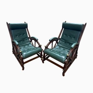 American Lounge Chair, 1808, Set of 2