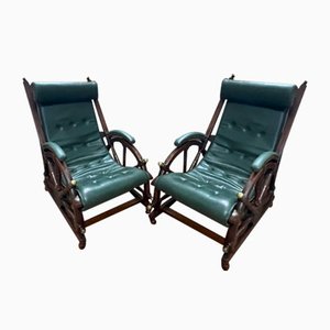 American Lounge Chairs, 1808, Set of 2