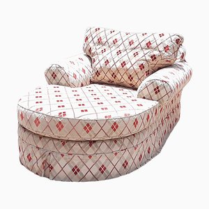 Spanisches Vintage Schlafsofa aus Baumwolle