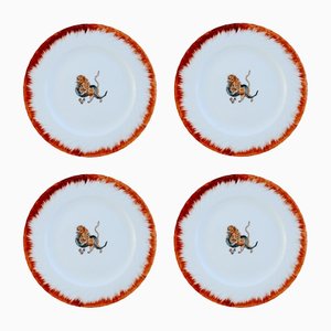 P10 Dinner Plates by Lithian Ricci, Set of 4