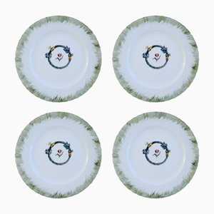 P18 Dinner Plates by Lithian Ricci, Set of 4