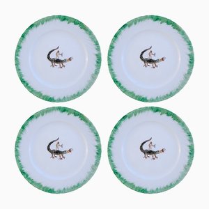 P19 Dinner Plates by Lithian Ricci, Set of 4