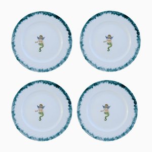P23 Dinner Plates by Lithian Ricci, Set of 4