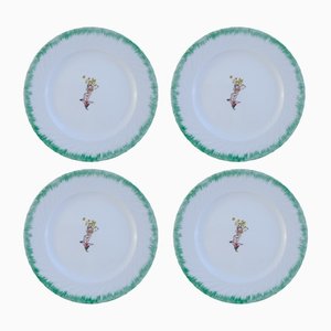 P6 Dinner Plates by Lithian Ricci, Set of 4