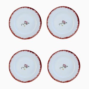 P7 Dinner Plates by Lithian Ricci, Set of 4