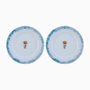 F3 Dessert Plates by Lithian Ricci, Set of 2