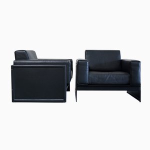 Set of Korium KM 3/1 Armchairs by Tito Agnoli for Matteo Grassi