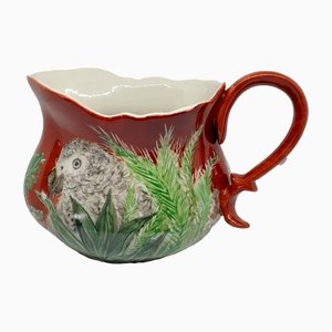 Parrots Red Jug by Lithian Ricci