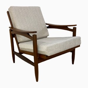 Mid-Century Danish Teak Lounge Chair, 1950s