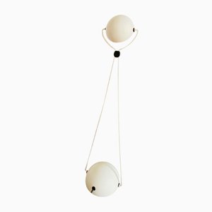 Italian White Meridiana Table Lamp by Paolo Piva for Stefano Cevoli, 1983