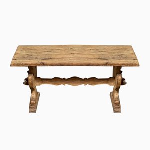 French Rustic Oak Coffee Table