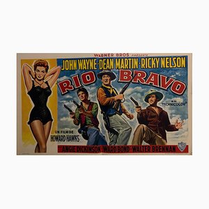 Rio Bravo Movie Poster, 1959