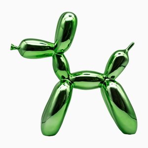 Escultura Editions Studio, Balloon Dog Green