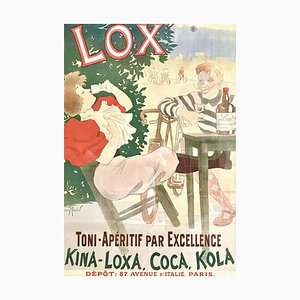 Vintage Original Poster, Lox Toni Aperitif Par Excellence by Georges Meunier, 1895