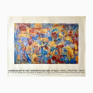 Jasper Johns, American Art in the 20th Century Exhibition Poster, 1980, Offset Lithograph