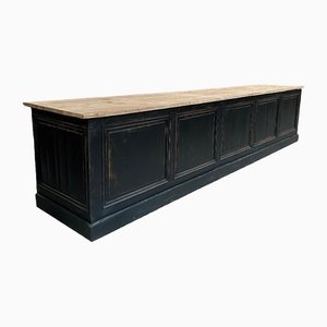 Large Wooden Shop Counter
