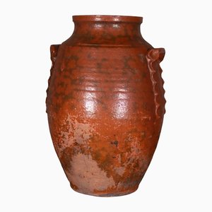 Antique Spanish Glazed Pot