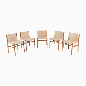 Chaises Nuela par Gianfranco Frattini pour Lema SPA, Italie, 1970s, Set de 5