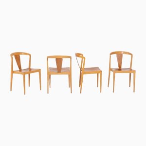 Dining Chairs by Axel Larsson for Bodafors, Set of 4, 1960s