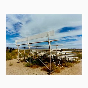 Grand Stand, Inyokern Dragstrip, California, 2003, American Color Photograph
