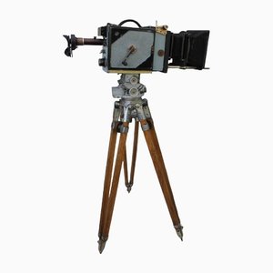 35 mm Askania Movie Camera with Tripod, 1940s