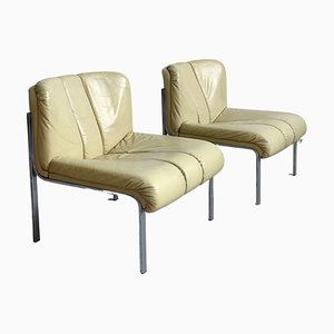 Model 1200 Lounge Chairs by Hans Eichenberger for Girsberger Eurochair, Set of 2
