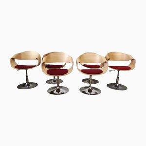 Swivel Chairs by Geoffrey Harcourt for Sedie, Set of 6