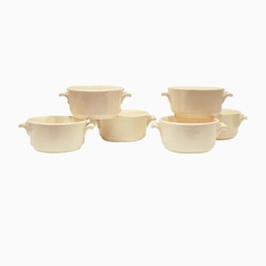 Small Bowls in Swedish Grace Style by Gunnar Nylund for Rörstrand, Set of 6