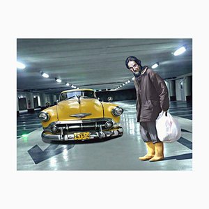 Mr Strange, The Yellow Boots, 2019, Giclée sur Papier