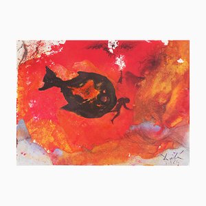 Salvador Dali, Biblia Sacra: Jona und der Wal, 20. Jahrhundert, Lithographie