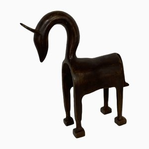Richard Pommier, Brown Horse, 2022, Bronze Sculpture