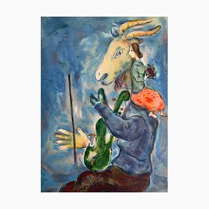 Marc Chagall, Spring, 1938, Lithograph