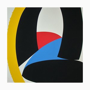 Georg Karl Pfahler, Concrete Composition, 1993, Original Screen Print