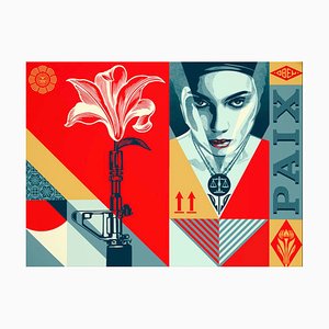 Shepard Fairey (Obey), Peace and Justice Print