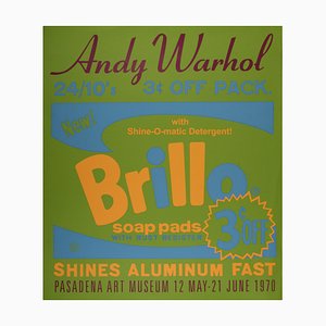 Después de Andy Warhol, Brillo, 1970, Large Silkscreen