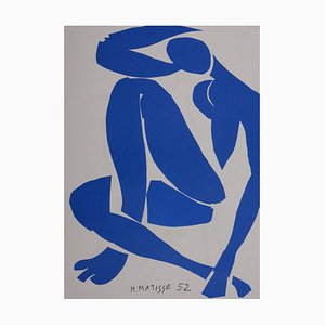 Henri Matisse, Nu Bleu IV, 1958, Lithograph on Paper