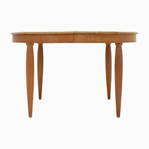 Art Deco Oak Pull-Out Dining Table