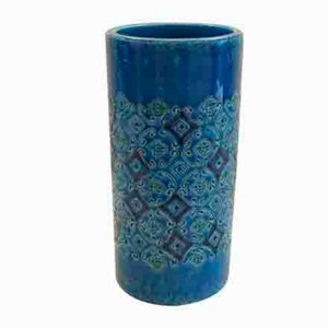 Zylindrischer Keramik Behälter oder Vase von Bitossi