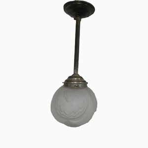 Lámpara de techo de ópalo