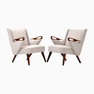 Set of Lounge Chairs by Chresten Findahl Brodersen for Findahl Møbelfabrik