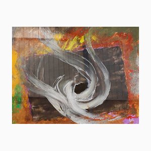 Eliseo Domingo, Cuadre I Llum, óleo sobre lienzo, enmarcado