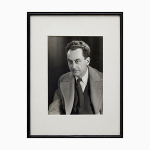 After Man Ray, Pierre Gassmann, Autoportrait, Photographie Noir et Blanc, Encadré