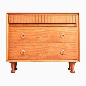 Satinwood Chest of Drawers by A. J. Milne for Heals