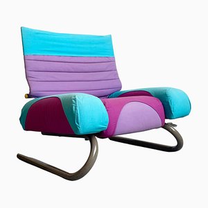 Postmodern Peter Pan Lounge Chair by Michele De Lucchi for Thalia & Co, Italy, 1982