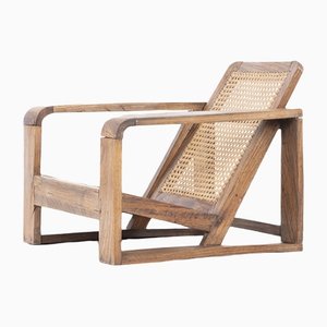 Armchair in Cane and Zebrawood, 1950